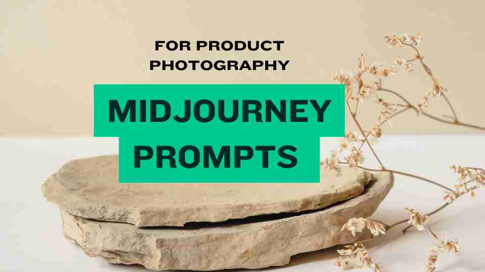 Midjourney prompts for product photography